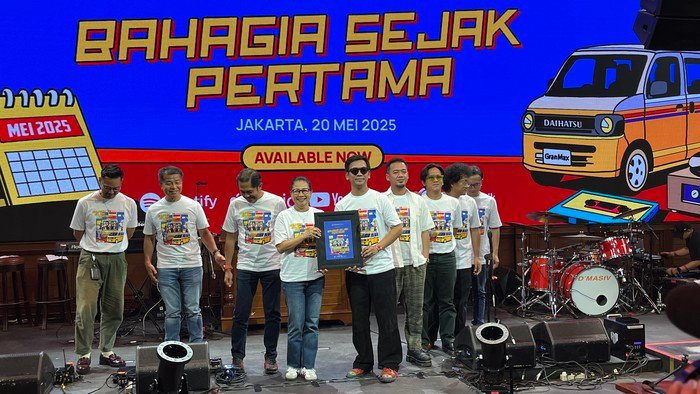 D'Masiv-Daihatsu Kolaborasi Bikin Lagu, Liriknya Ditulis 15 Menit