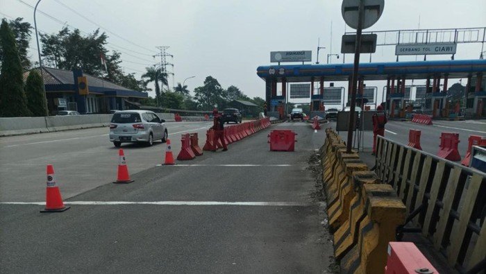 Lalin Normal, Contraflow Km 44-Km 46 Tol Jagorawi Arah Puncak Dihentikan